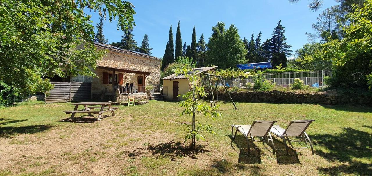 Mas Le Corbery Villa Largentière Exteriör bild